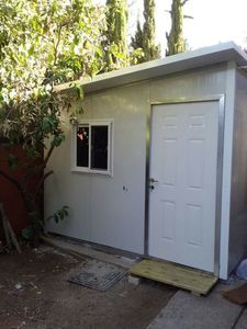 מחסן גינה מפנל מבודד 3X3.5 דגם EverGreen