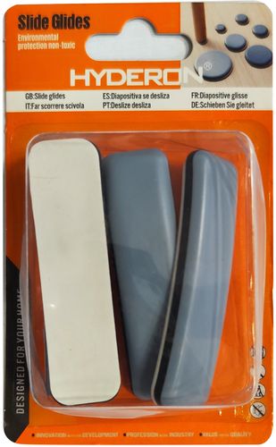 רגלית טפלון מלבנית להחלקת רהיטים 70*19 מ