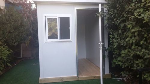 מחסן גינה מפנל מבודד 3X3.5 דגם EverGreen