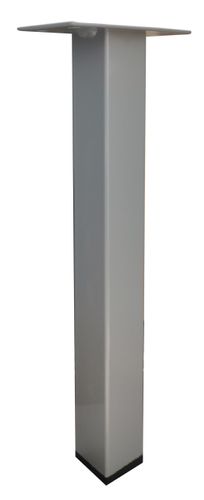 רגל לספה 245ממ אפור מרובעA145