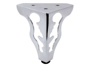 רגל זוית 100ממ כרום דגם A252