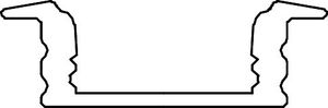 פס מרובע נמוך 3מ