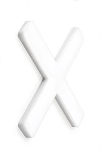 ספוט דגם X-SIGN לבן טבעי