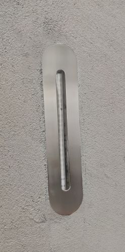מזוזה שקועה מעוגלת 170*36ממ