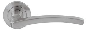 ידית דלת צילינדר מוברש285C-BSN