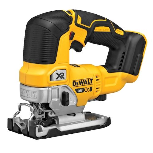 מסור אנכי DEWALT 20V XR נטען עם מנוע ללא פחמים, 4 מצבי פעולה אורביטלית ומערכת החלפת להבים מהירה