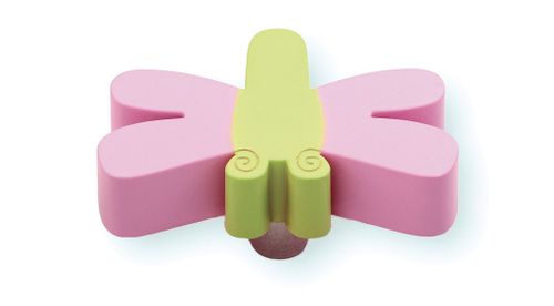 כפתור שפירית דגם 1275CY/PK ירקרק + ורוד