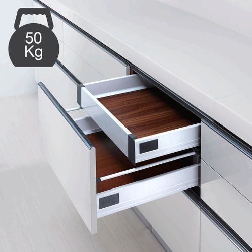 מג'יק דרגון פנימית גובה 86 מ''מ עומק 50 ס''מ לעומס 50 ק''ג לבן