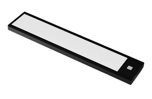 פאנל לד נטען USB-C עם חיישן תנועה שחור אורך 400 מ״מ לבן טבעי