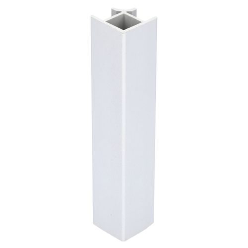 פינה 90 מעלות מרובע 117ממ PVC