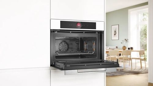תנור משולב מיקרוגל 45 ליטר Bosch בוש CMG7241W1 לבן