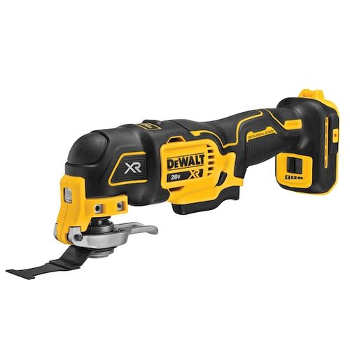 מולטיטול נטען DEWALT DCS356 20V עם מנוע ללא פחמים, 3 מהירויות ומערכת Quick-Change להחלפת אביזרים מהירה