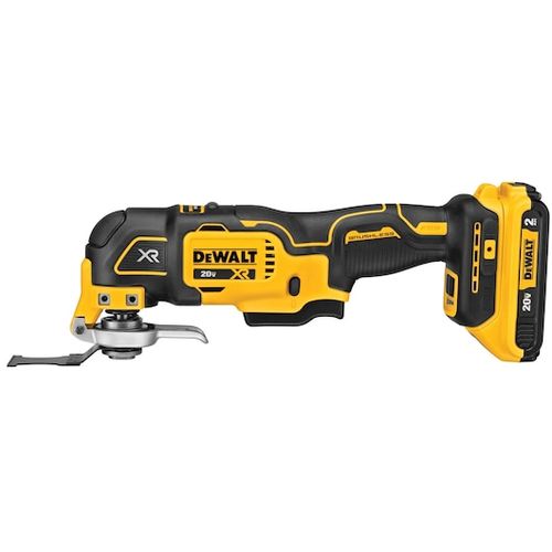 מולטיטול נטען DEWALT DCS356 20V עם מנוע ללא פחמים, 3 מהירויות ומערכת Quick-Change להחלפת אביזרים מהירה