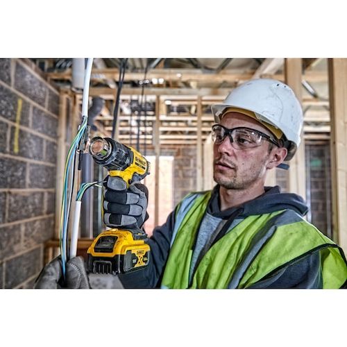 אקדח חום נטען DEWALT DCE530 18V XR עם שתי דרגות חום ופיות מתחלפות לעבודה מקצועית