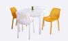 סט ישיבה למרפסת דגם בראגה שולחן ו 4 כסאות