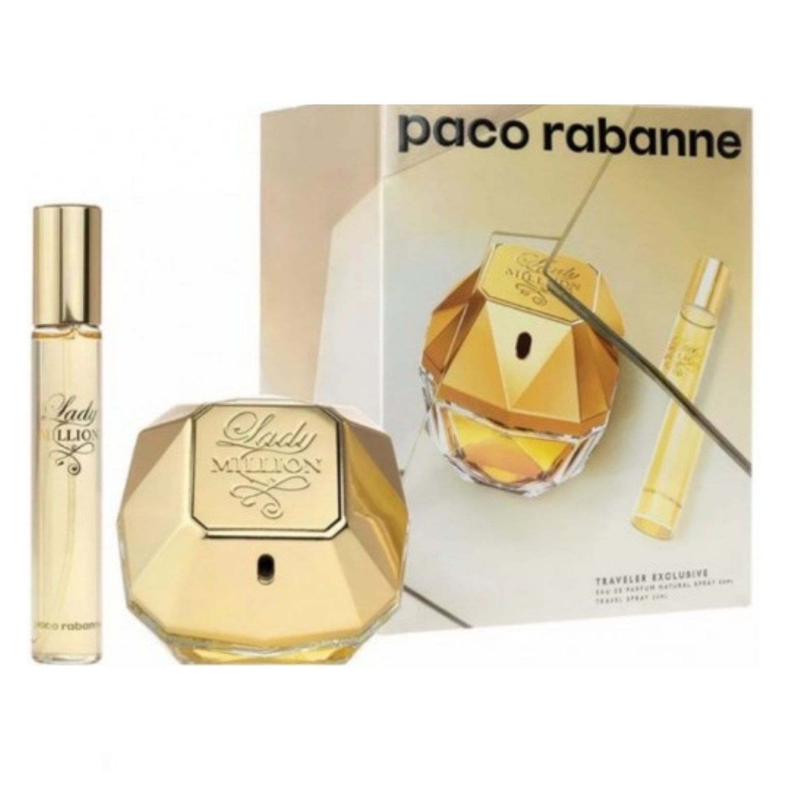 סט לאשה Paco Rabanne Lady Million EDP Set 80ml + 20ml