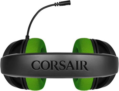 אוזניות גיימינג HS35 STEREO בצבע ירוק