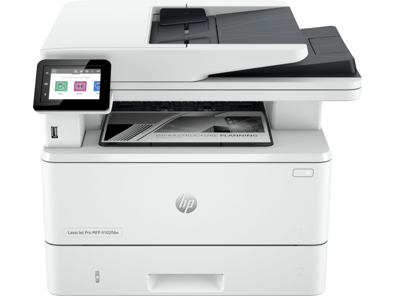 מדפסת לייזר משולבת ש/ל HP LaserJet Pro MFP 4102fdw 2Z624F