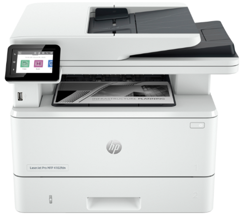 מדפסת לייזר משולבת ש/ל HP LaserJet Pro MFP 4102fdn 2Z623F‎‎