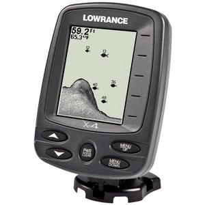 מגלה דגים מקצועי לסירות גומי לעומק 183 מטרים  LOWRANCE PRO X-4 מגלה דגים LOWRANCE