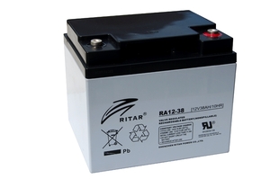 מצבר ג'ל GEL למנוע חשמלי לסירות מתנפחות /DAHUA-12V40AH RITAR