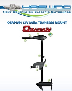 מנוע חשמלי לסירה מתנפחת במבצע ! HASWING 30LB /BESTWAY
