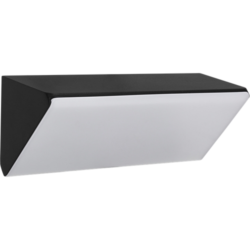 צמוד קיר אלומיניום סדרת קרן IP54 שחור 24W יורולוקס 
