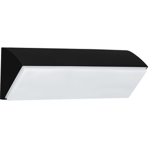 צמוד קיר אלומיניום סדרת קרן IP54 שחור 65W יורולוקס 
