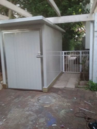 מחסן גינה מפנל מבודד 6X4 דגם EverGreen