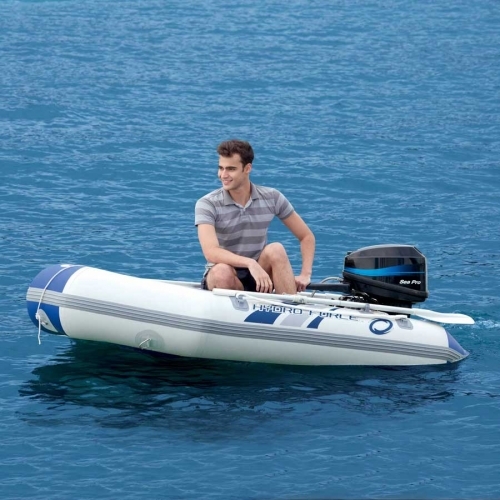 סירת גומי מתנפחת+ מנוע ימי 2.6 כ