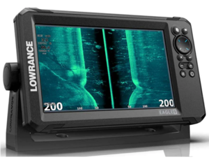 גלאי דגים לורנס מסך גדול LOWRANCE EAGLE 9"- HDI 50/200  גלאי דגים עם מתמר מגלה דגים LOWRANCE