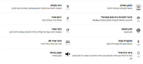 ‏מזגן עילי Alpha Pro Inverter 340 NG שנת 2024 Tadiran ‏2.5 ‏כ