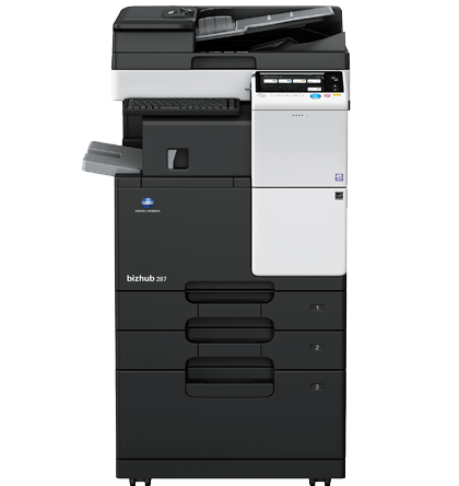 מכונת צילום צבע Konica Minolta Bizhub 287C להשכרה והצבה