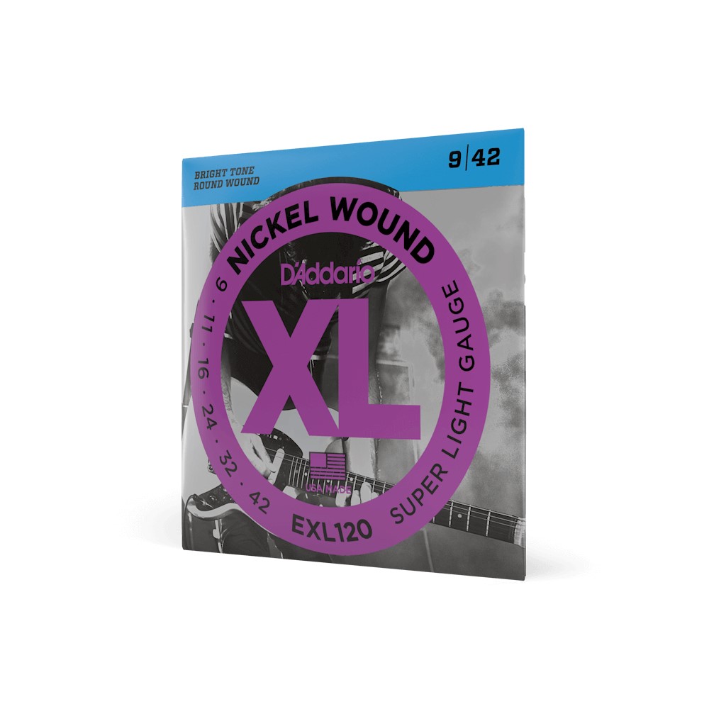 סט מיתרים לחשמלית DaDario EXL120 9-42