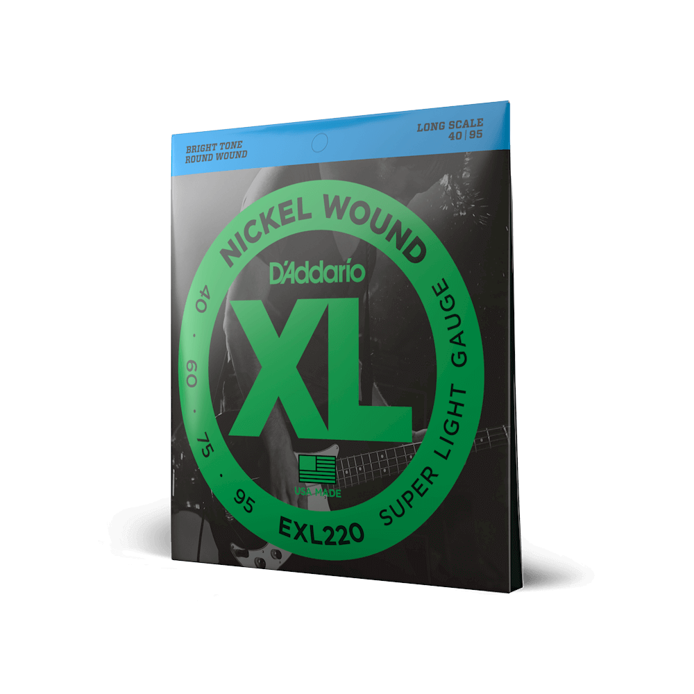 סט מיתרים לגיטרה בס Dadario EXL220 Nickel Wound 40-95