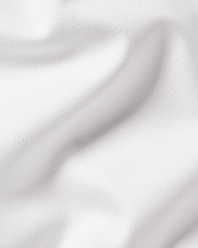 חולצה גזרת קלאסיק - White non-iron stretch Kensington weave cutaway classic fit shirt