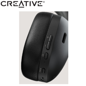 ערכת ראש אלחוטית Creative Zen Hybrid Gen2, מיקרופון מובנה, צבע שחור