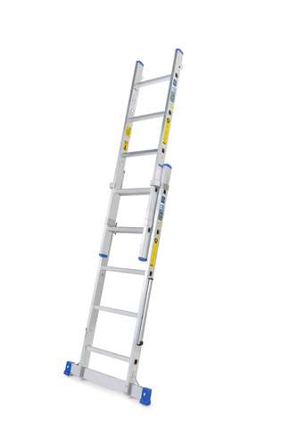 סולם אלומניום 2.4 מטר דו