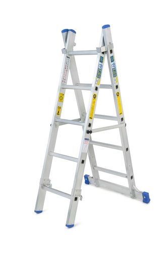 סולם אלומניום 6.6 מטר דו