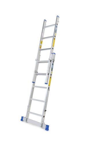 סולם אלומניום 6.6 מטר דו