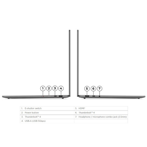 מחשב נייד Lenovo Yoga Slim 7 15ILL9 - 83HM002YIV 