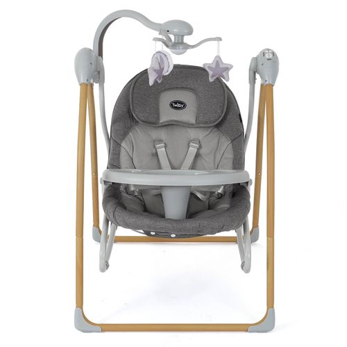 נדנדה וטרמפולינה Montana Bay™ 2 in 1 מסגרת עץ