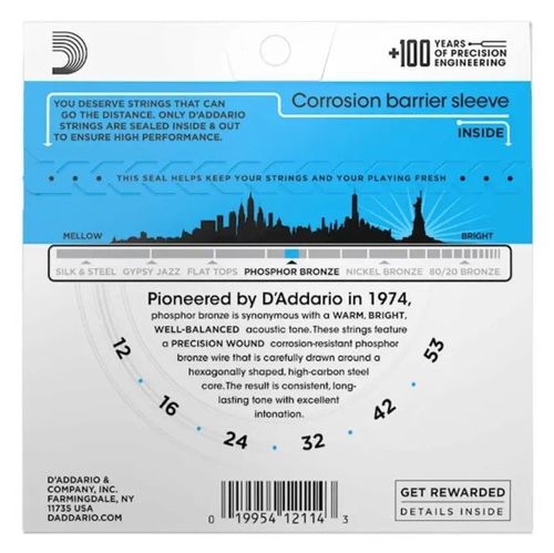 זוית נוספת D'Addario EJ16