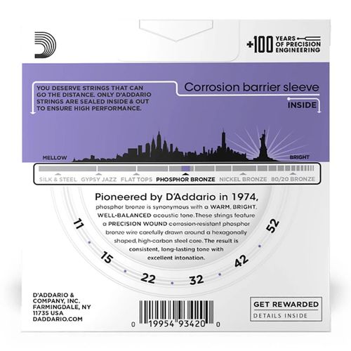 זוית נוספת D'Addario EJ26