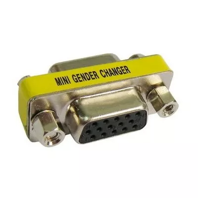 מתאם חיבור VGA נקבה לVGA נקבה Gold Touch E-VGA-FF VGA Adapter Female To Female Connector