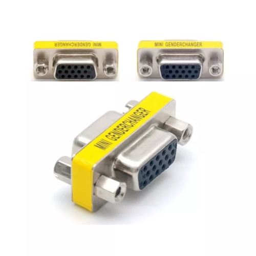 מתאם חיבור VGA נקבה לVGA נקבה Gold Touch E-VGA-FF VGA Adapter Female To Female Connector