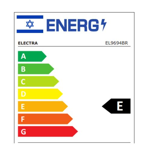 מקרר מקפיא תחתון 651 ליטר נטו Electra EL9694N - גימור נירוסטה אחריות ע"י היבואן הרשמי אלקטרה