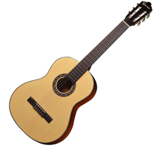 גיטרה קלאסית HC-250/N בצבע טבעי SILVER Series + תיק מרופד מבית CRAFTER