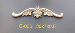 עיטור עץ מסוגנן, 30X7 דגם C-035