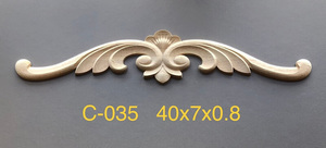 עיטור עץ מסוגנן, 40X7 דגם C-035